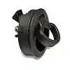 BLACK NYLON NON-LOCKING SLAM LATCH