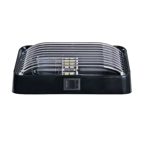 LED  BW RCT PRCH LITE W/SW BLK-CLR