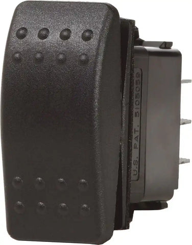 SWITCH CONTURA2 SPST OFF-(ON) BLK