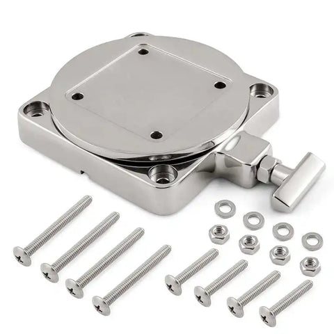 LW PROFILE STAINLESS STL SWIV BASE