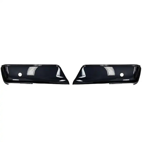 GLOSS BLACK BUMPER OVERLAY WITH SEN