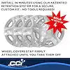 COAST2COAST IWC49715S WC 10-12 VERSA SILVER 15' 5 SPK