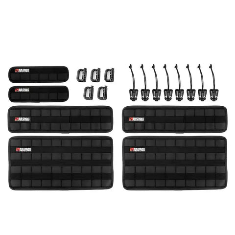 BUILTRIGHT 105009 TECH PANEL  BLACK - 6PC+ KIT