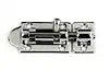 C.P. BRASS BARREL BOLT  2-1/2'
