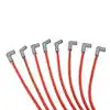 TAYLOR CABLE 84204 CUST-FIT RED V-8 CHEVY