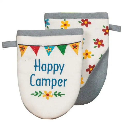 HAPPY CAMPER GRABBER MITT