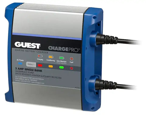 GUEST BATTERY CHARGER 5A - 1-BANK