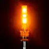 BRIGHT CONSTANT AMBER/RED LED WHIP