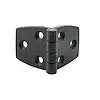 BLACK NYLON BUTT HINGE 1 1/2' X 1 3