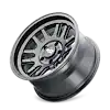 WHEEL GROUP 9310-7973MB12 CANYON 9310) MATTE BLACK