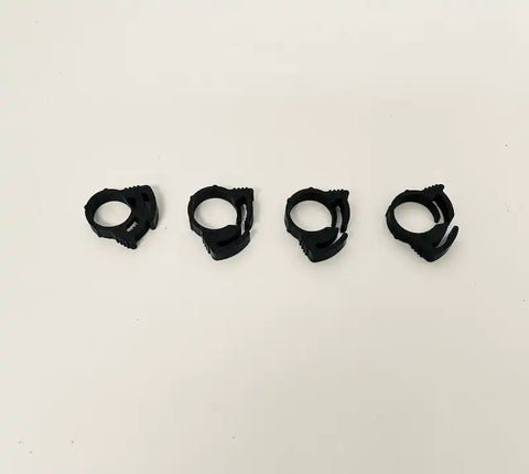 HELIX RACING 111-2224 100PK NYLON RATCHET CLAMPS  15/32'.