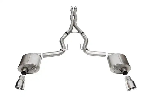 CORSA EXHST 21254 3.0' DUAL REAR EXIT SPORT CAT-BACK