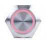 PUSH BUTTON SWITCH  RED HALO