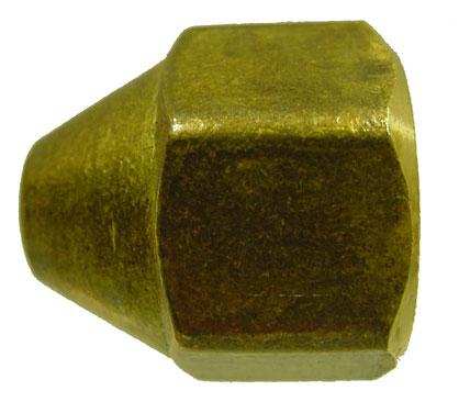 FEMALE POL CAP- BRASS