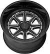 MO801 20X10 6X135 G-BLK GTCC -18MM
