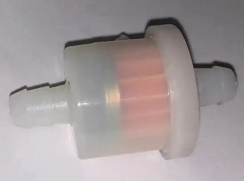 HELIX RACING 118-9053 FUEL FILTER  5/16' (8MM)  ROUND  TR
