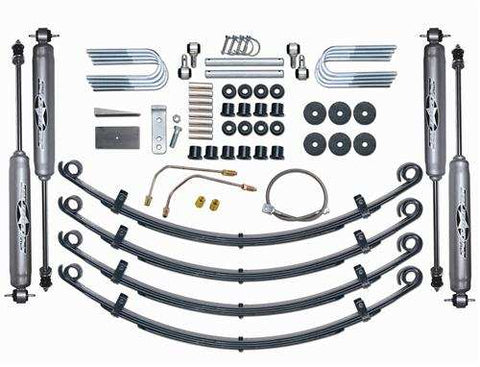 Rubicon Express RE5505 Lift Kit Suspension 2-1/2 Inch Front Lift 2-1/2 Inch Rear Lift