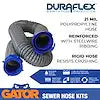 SEWER HOSE KIT  20'  WIRE RIB