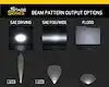 SS6 WHITE SAE DRIVING LIGHT BAR (SI