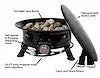 FIRE BOWL 24' W/ AUTO IGNITOR