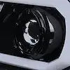 PROJECTOR HEADLIGHTS- GLOSSY BLACK