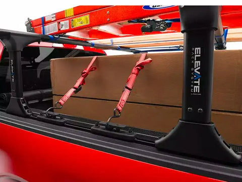 Truxedo 1118358 - Elevate TS Rails Full Size X-Short Bed (63") includes set of 4 tie downs
