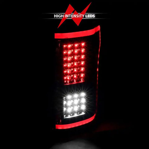 Anzo USA 311293 Tail Light Assembly LED W Black Sequential Lens