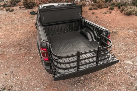 Husky Liner 16003 Bed Mat Direct-Fit Without Raised Edges Black Rubber Tailgate