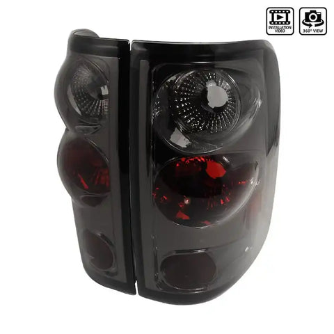 Spec-D Tuning LT-F15004G-TM Tail Light Assembly Uses OE Bulbs