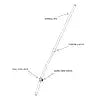 SHADE FIN TELESCOPING ROD HOLDER MO