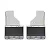 Putco 78395 - Mud Skins Flaps Polished Stainless Steel Features Hex Shield Solid