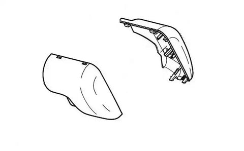 COVER KIT MOTOR WHITE