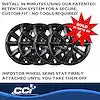 COAST2COAST IWCIMP481BLK WS 14-18 CHRK GL BK 17' 10 SPOKE