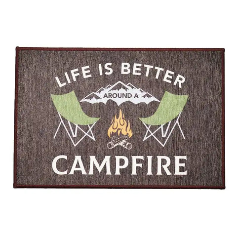 LIFE IS BETTER 27X18  DOORMAT