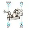 RV LAVATORYFAUCET NICKEL
