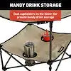 LIPPERT COMP 2023053721 TWO-TIER FOLDING CAMPING TABLE