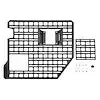 BUILTRIGHT 102014 BEDSIDE RACK  FULL 4PC SET - 2017-2
