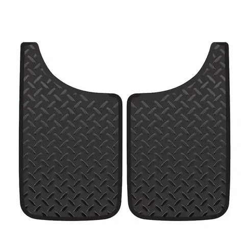 MUD GUARD DIAMOND PLATE 11X19