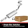 BRE EXHAUST 106-0047 EXHAUST KIT  08-12 JEEP LIBERTY 3.7