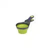 COLLAPSIBLE KLIP SCOOP 1 CUP GREEN