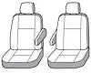 COVERCRAFT SSC3497COBK CH SS FRT  PACIFICA 2021