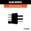 CURT MFG 52107 CUSTOM WIRING HARNESS  4-WAY FLAT O