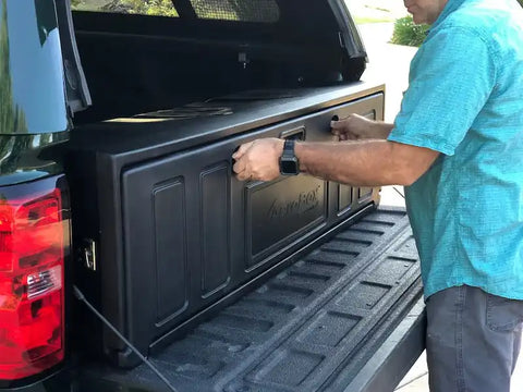 eCoological ABSA02 REAR MOUNTED TRUCK BED CARGO BOX