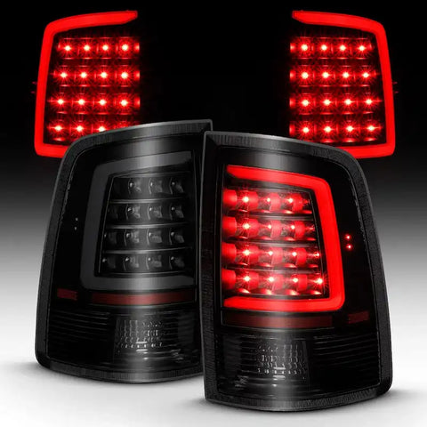 Anzo USA 311319 Tail Light Assembly LED Smoke Lens Black Housing