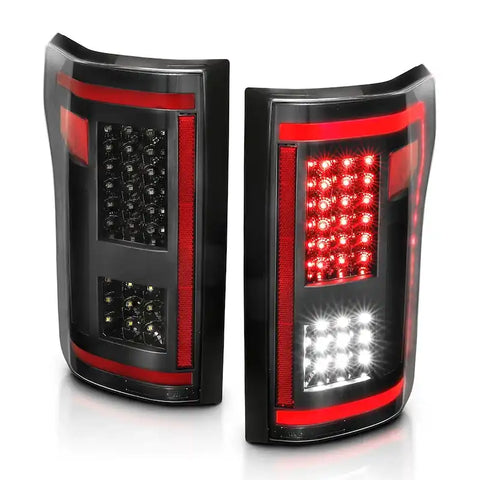 Anzo USA 311293 Tail Light Assembly LED W Black Sequential Lens