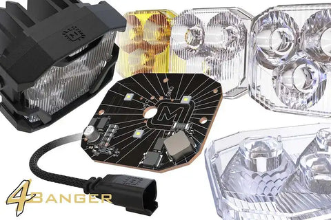 Morimoto BAF004 Driving/ Fog Light 4Banger NCS