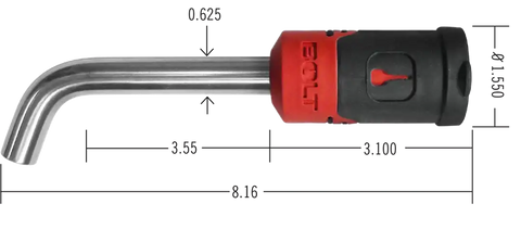 BOLT LOCKS/ STRATTEC SECURITY 7040474 5/8IN. RECEIVER LOCK FORD CENTER CUT
