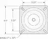 SNAP LOCK SEAT MOUNT 1.77