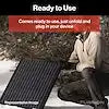 100W PORTABLE RIGID SOLAR PANEL KIC