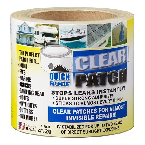4' X 20' CLEAR PATCH FOR ALMOST INV